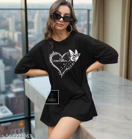 Heart Butterfly Graphic Tee