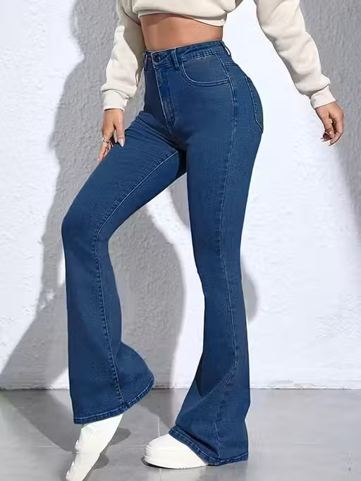 Woman Navy Jeans