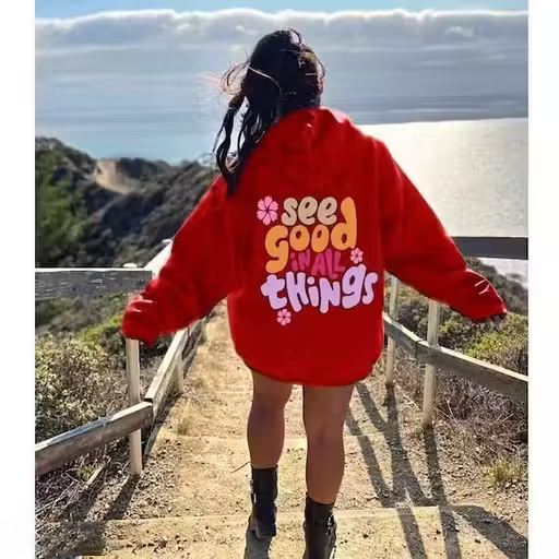 Pretty Retro Woman Sweatshirt